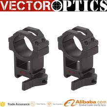 10 шт. векторная оптика алюминиевый тактический высокий 30 мм QD прицел кольца прицела быстрого крепления на 20 мм Вивер Пикатинни