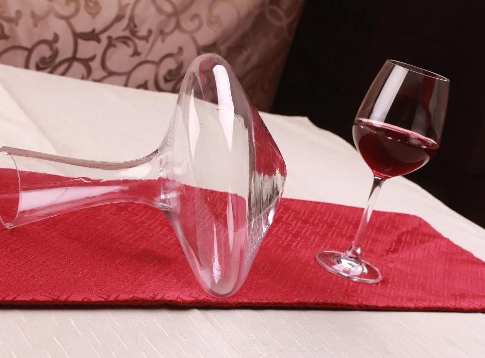 1 шт. классический стакан дизайн 1200 мл стеклянный Декантер для красного вина Графин для вина кувшин Контейнер Диспенсер винный аэратор вечерние бар набор JS 1107