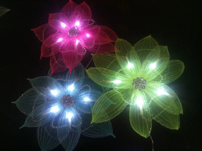 

Songyuexia Ballet Dance Show Headwear Modern Dance Performance Dance Flower New Pattern Fluorescence Accessories