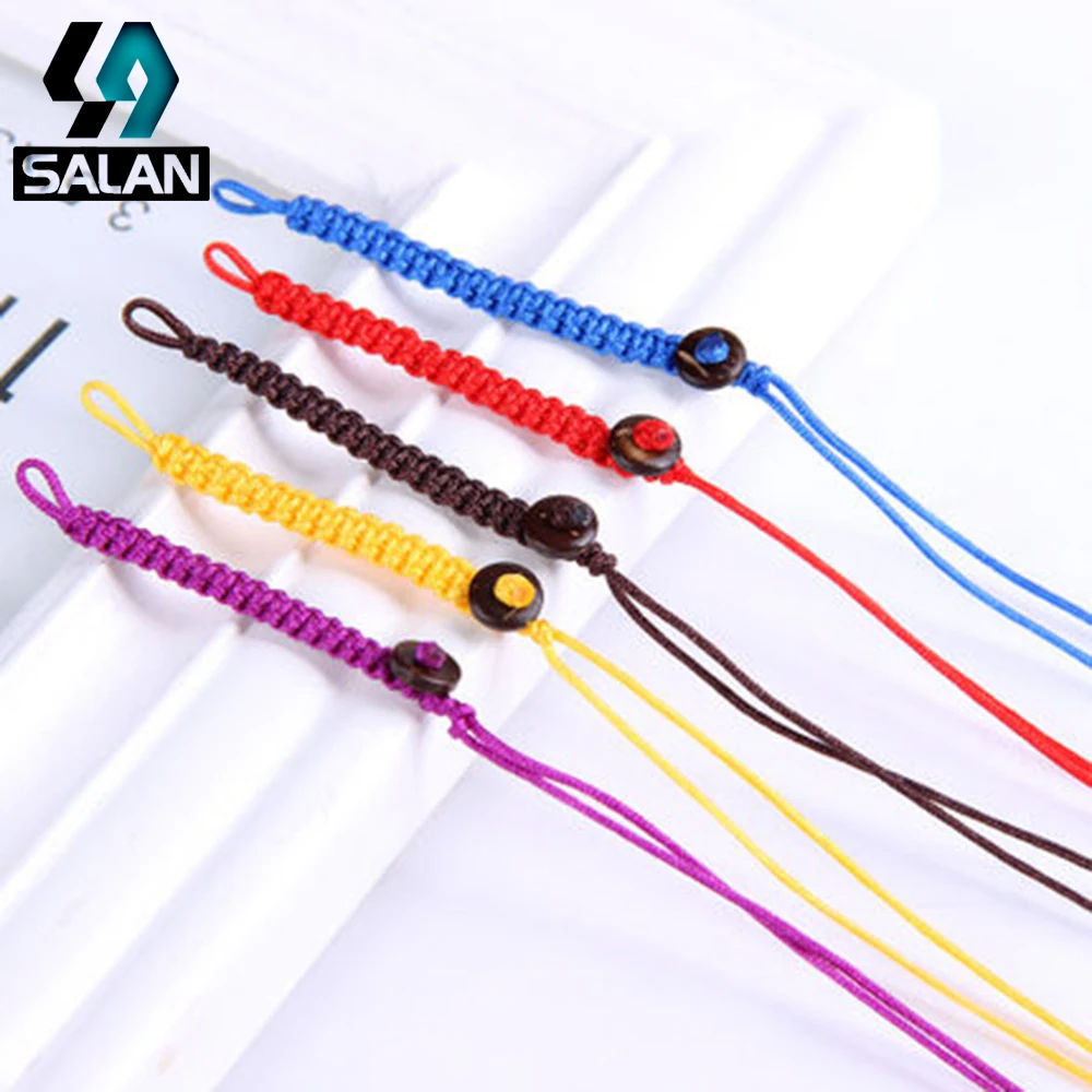 Diratakan coil DIY perhiasan bahan benang katun rumbai pakaian gantung telinga rumbai polyester bookmark rumbai tali cincin pendan