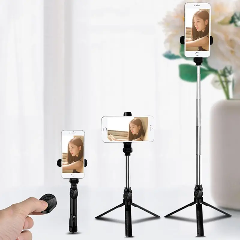 

SIV 1PC Selfie Stick Monopod+Bluetooth Shutter Remote Control Tripod for iPhone Android Samsung Camera Photo Taking Selfie Stick