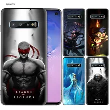 Lol League of Legends Preto Capa de Silicone para Samsung Galaxy M20 S10e S10 S9 M10 S8 Plus 5G S7 tampa Borda S6 Coque(China)