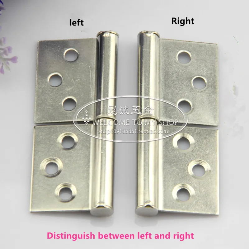 3 inch stainless steel flag hinge detachable flag under fire door hinge