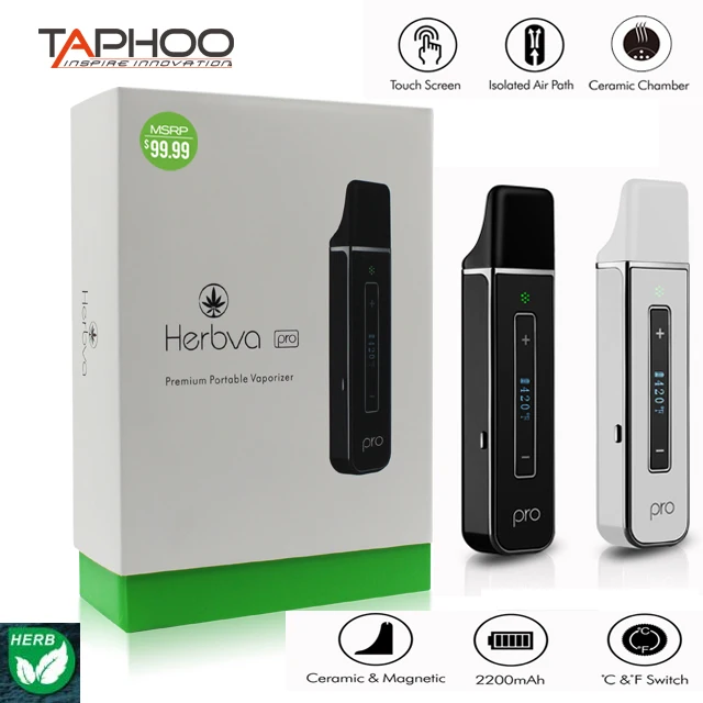 Оригинальная электронная сигарета сухая трава vape ручка Herbva PRO травяная для