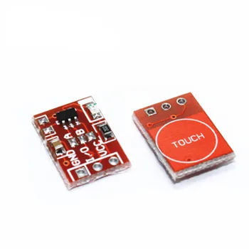 

10pcs NEW TTP223 Touch button Module Capacitor type Single Channel Self Locking Touch switch sensor