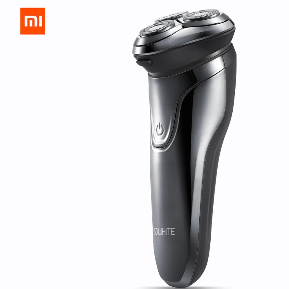 Xiaomi Mijia Soocas SO WHITE беспроводное 3D умное управление Зарядное устройство USB бритва