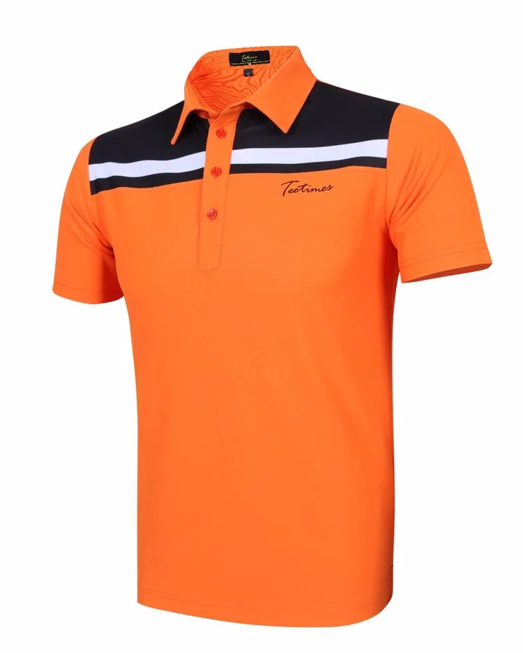 Polyster Teetimes Baru Pria Merek Polo 