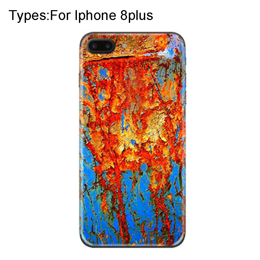

Anti Scratch Back Film Skidproof Removable Rust Spot Pattern Sticker Protective Decal Cover PVC Ultra Thin For Iphone X 8 8Plus