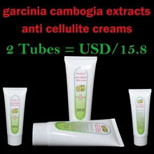 2 Tubes pure garcinia cambogia extracts Slimming Cellulite Cream Fat Burner Weight Loss Creams cosprof slimming cellulite cream fat burner weight loss creams