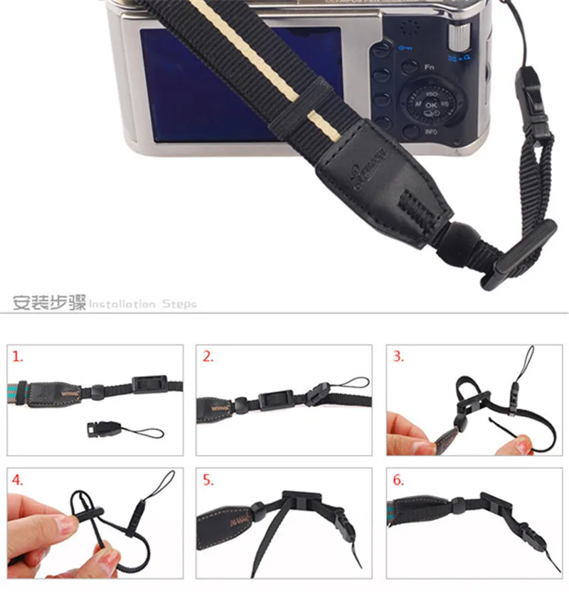 Camera Wrist Lanyard Hand Strap for Micro Camera (1)