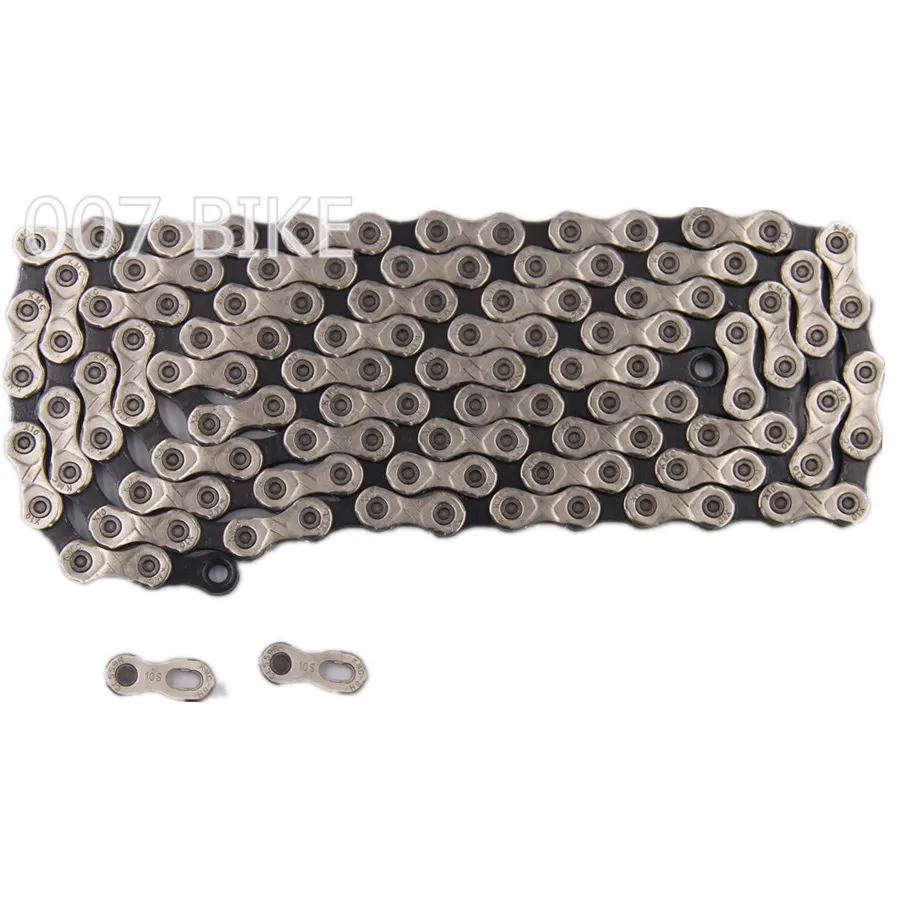 Discount KMC X10.93 Chain 10 20 30 Speed Mountain Bike Bicycle Chain Original X10  MTB Road Bike 116L Chains 2