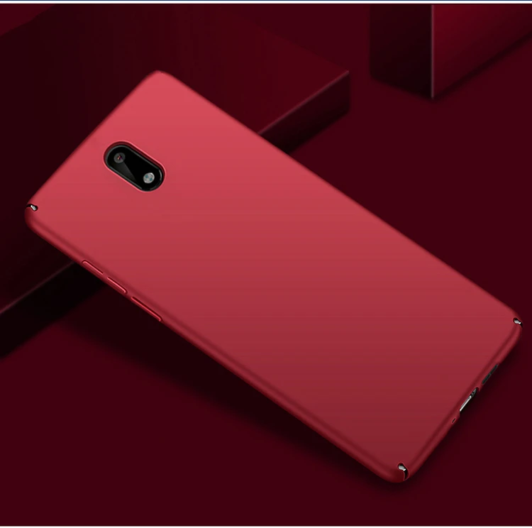 Цветной тонкий 360 полностью гладкий матовый Жесткий ПК чехол для Nokia 3 5 6 2018 7 1 Plus 8