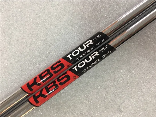 Абсолютно Новый 10 шт KBS Tour C Taper 110 стальной вал для гольфа 0 370 размер R/S Flex клюшек