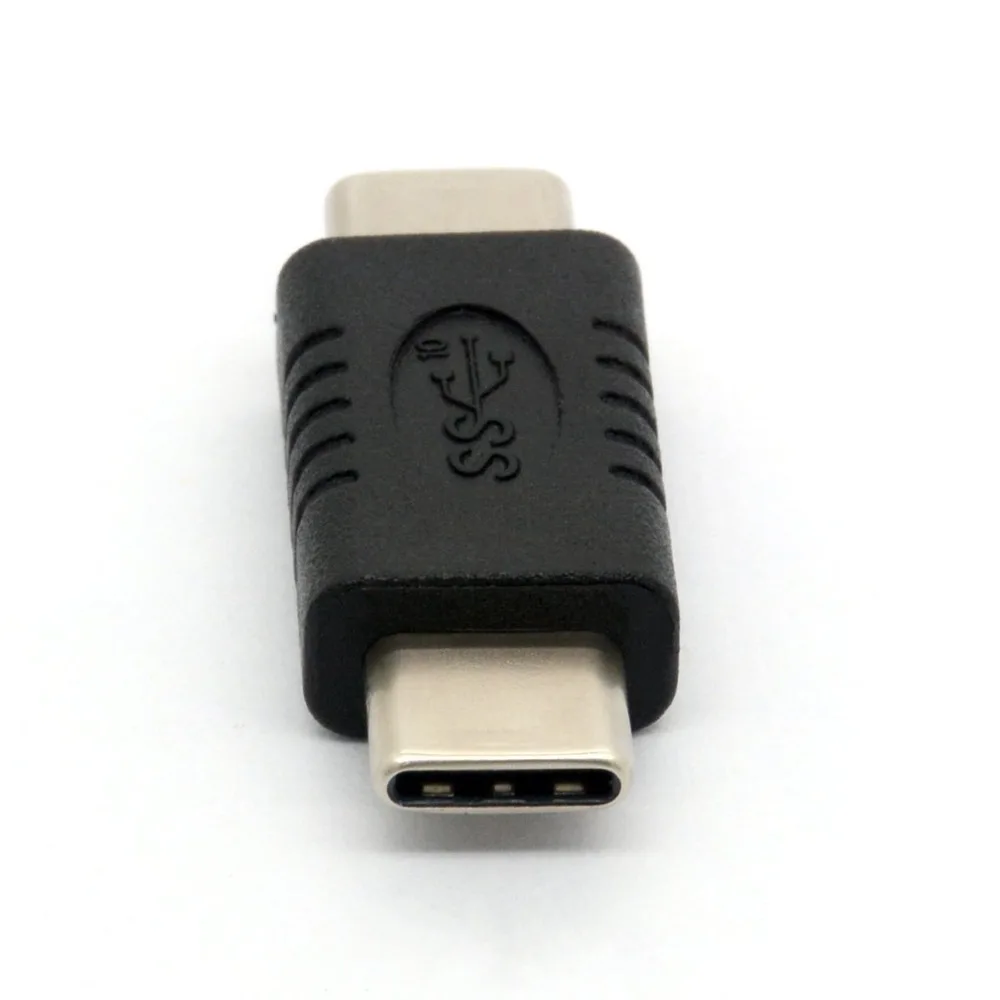 USB C кабель со штыревыми соединителями на обоих концах для подключения адаптера