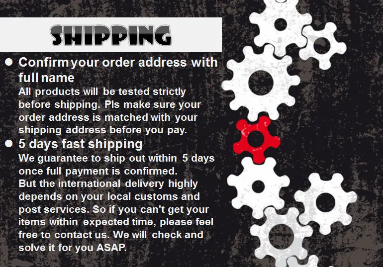 5 Days Shipping