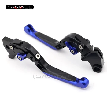 

For YAMAHA MT15 M-slaz 150/ FZ150i 2014 2015 2016 Black+Blue Motorcycle Adjustable Folding Extendable Brake Clutch Levers