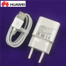 Оригинальное зарядное устройство EU huawei y3, 5 В/1 А, адаптер питания, зарядка, micro usb кабель для honor 3C, 3X, 4A, 4C, 4X, G7, P7, P6, 7x, мобильный телефон