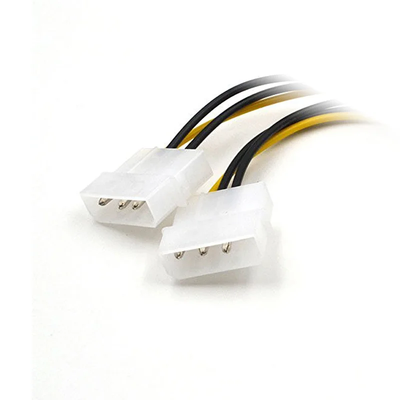 Кабель преобразователь питания Molex для Pcie 6 дюймов 2 pin 4 Pin PCI Express Pci e ATX адаптер