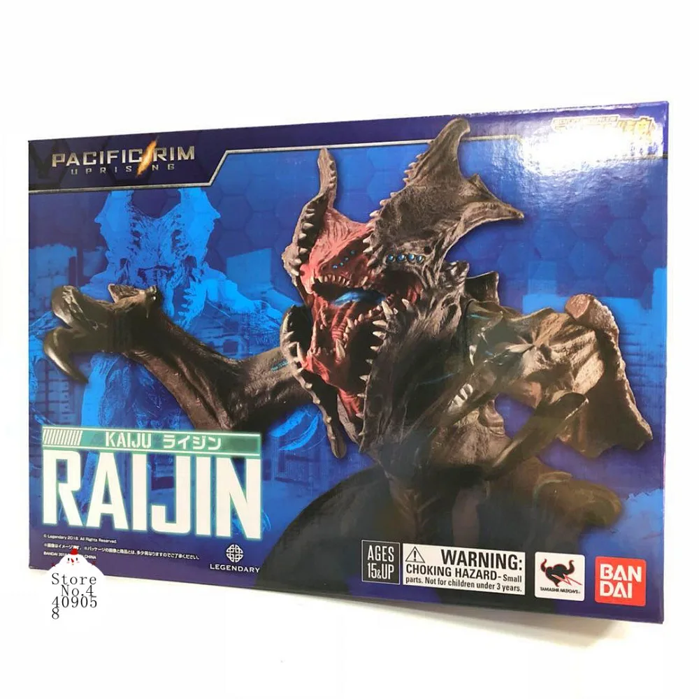 

Original Bandai Assembled Model HG Pacific Rim 2 Uprising Monster Raijin Boss PVC Action Figure Model Kids Dolls Toys