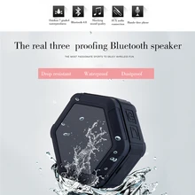 2017 Portable Mini Outdoor Wireless Bluetooth Speaker Waterproof Stereo Bass Speakerphone Support FM font b Radio