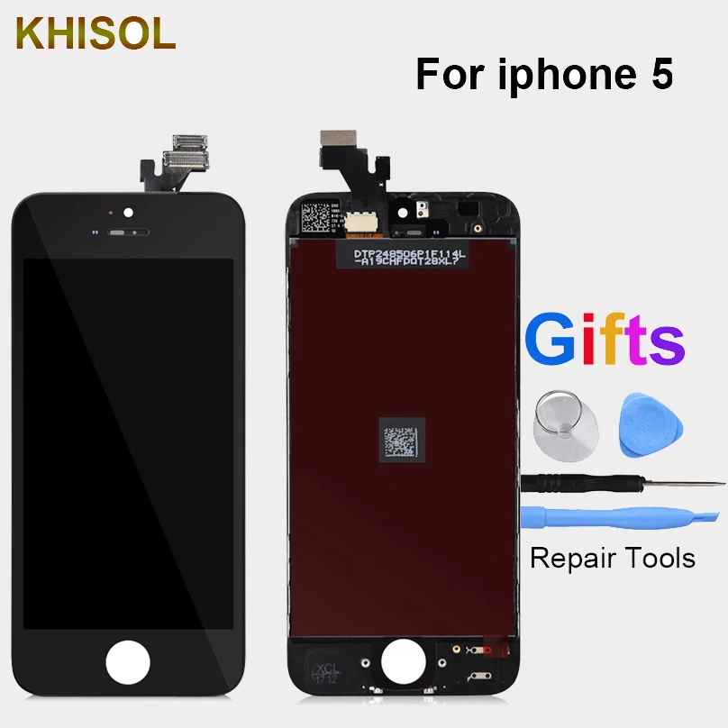 10PCS AAA High Quality Display LCD Screen For Apple iPhone 5 LCD Touch