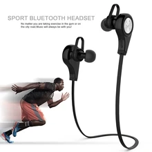 Q7 inalámbrica Bluetooth 4.1 Auriculares En la Oreja Tapones Para Los Oídos Auriculares Deportes Auriculares Estéreo de Auriculares Auricular con Micrófono Inalámbrico