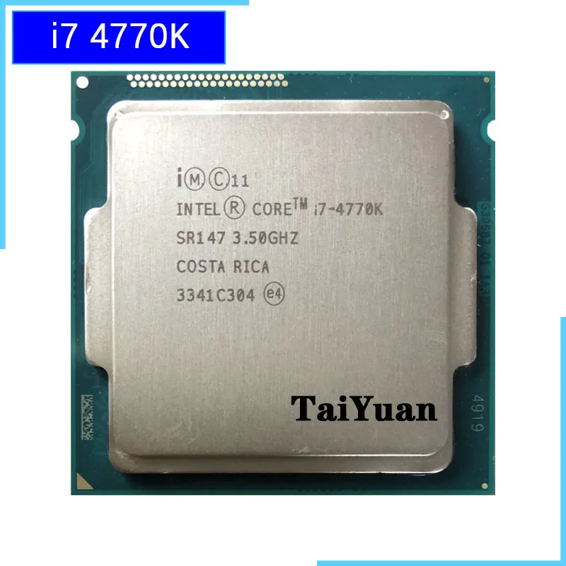 Процессор Intel Core i7-4770K i7 4770 K i7 4770 K 3,5 GHz четырехъядерный процессор 84W LGA 1150