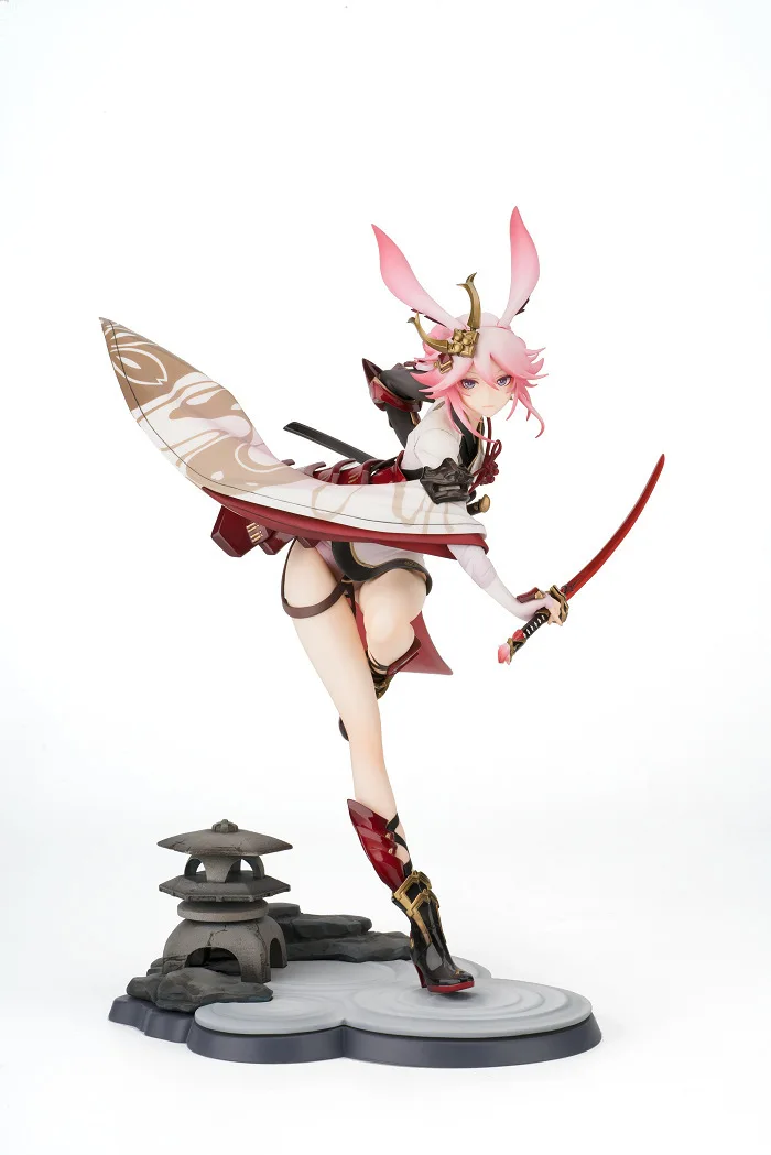 

Anime Sexy Figure Doll Honkai Impact 3rd Yae Sakura Flame Sakitama PVC Action Figure Collectible Model Adult Toys Doll 27CM