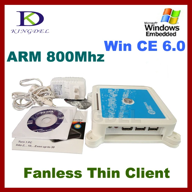 2016 Lastest N380W Wireless Win CE 6.0 OS Network Terminal Thin Client Net Computer Computer Sharing