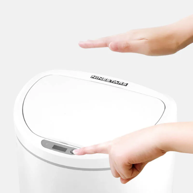  Original Xiaomi Mijia NINESTARS Smart Trash Can Motion Sensor Auto Sealing LED Induction Cover Tras - 33057071756