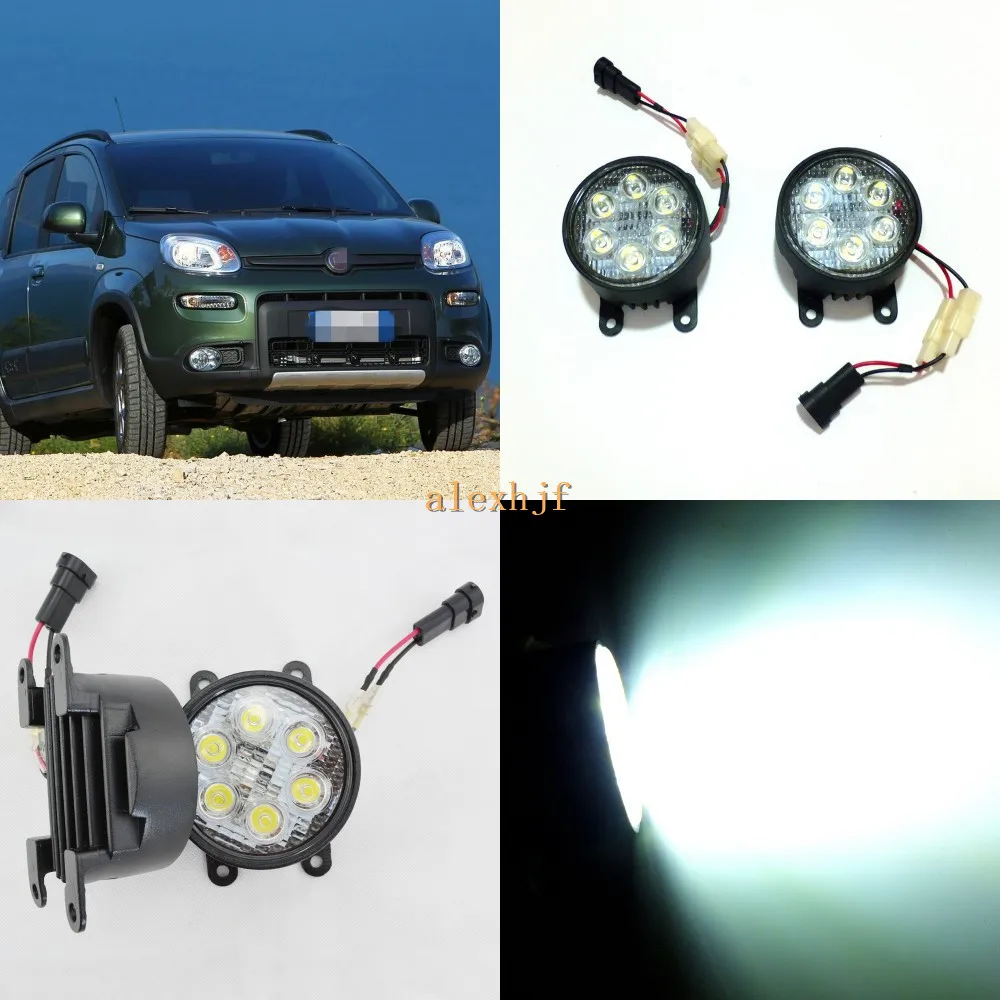 Июля Король 6ledы Н11 18ВТ светодиодный противотуманный фонарь в сборе Чехол для Фиат Панда 2012~2017, 6500К 1260LM LED дневные ходовые огни Июля Король 6ledы Н11 18ВТ светодиодный противотуманный фонарь в сборе Чехол для Фиат Панда 2012~2017, 6500К 1260LM LED дневные ходовые огни