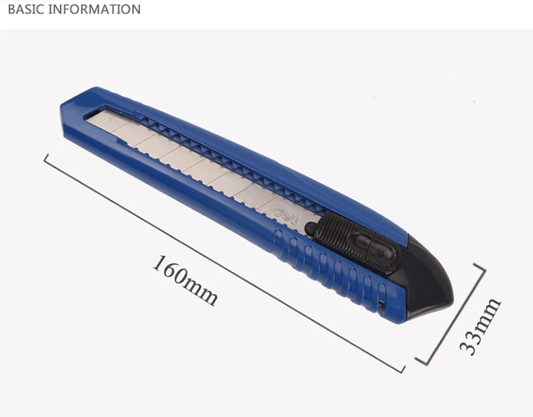 Deli 2004 нож для резки пластиковый художественный большой нож цвет случайный