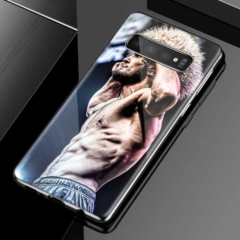 Чехол с рисунком орла Хабиба нурмагомедова для samsung Galaxy S10 5G S10e S9 S8 Plus Note 9 10 105G Plus A50 A30 A70