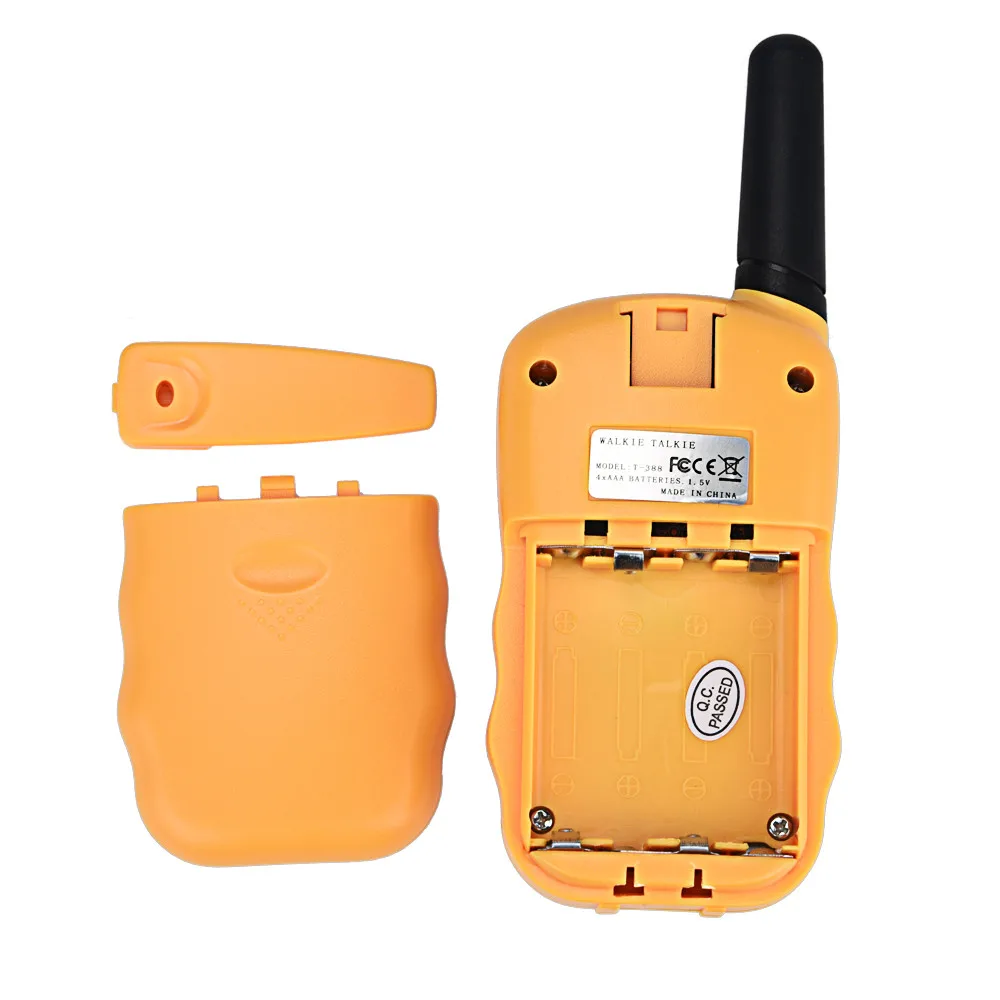 T-388 Пластик Унисекс-игрушка Научная тематика WalkieTalkies для детей 22 канала FRS ЖК-дисплей фонарик для детей на открытом воздухе детские подарки# S20