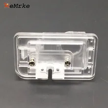 EEMRKE Car Rear View Camera Bracket License Plate Lights Housing Mount for Suzuki Swift Sport 2010-2017