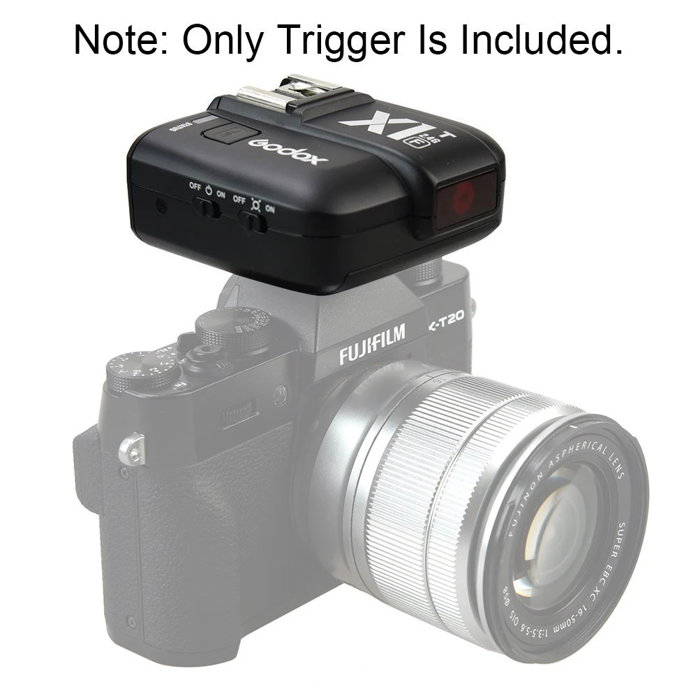 В наличии Godox X1T F TTL HSS 1/8000s 2 4G Беспроводная X система управления питанием Flash Trigger