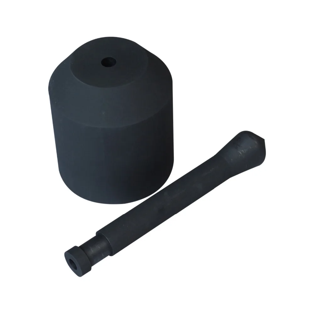 

K3 yihui Graphite casting crucible and stopper for Yasui casting machine