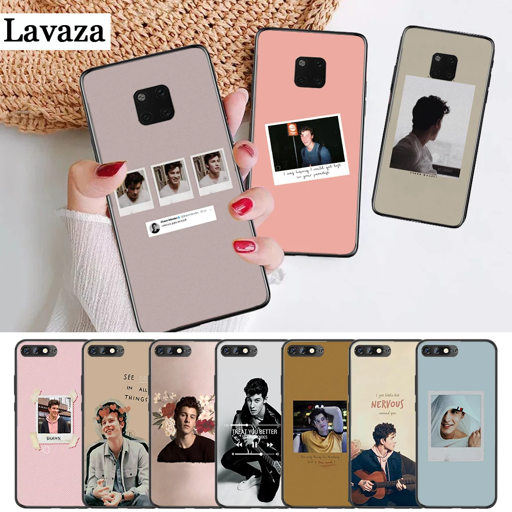 

Lavaza Shawn Mendes Novelty Fundas Silicone Case for Huawei Mate 10 Pro 20 30 Lite Nova 2i 3 3i 4 5i Y5 Y6 Y7 Prime Y9