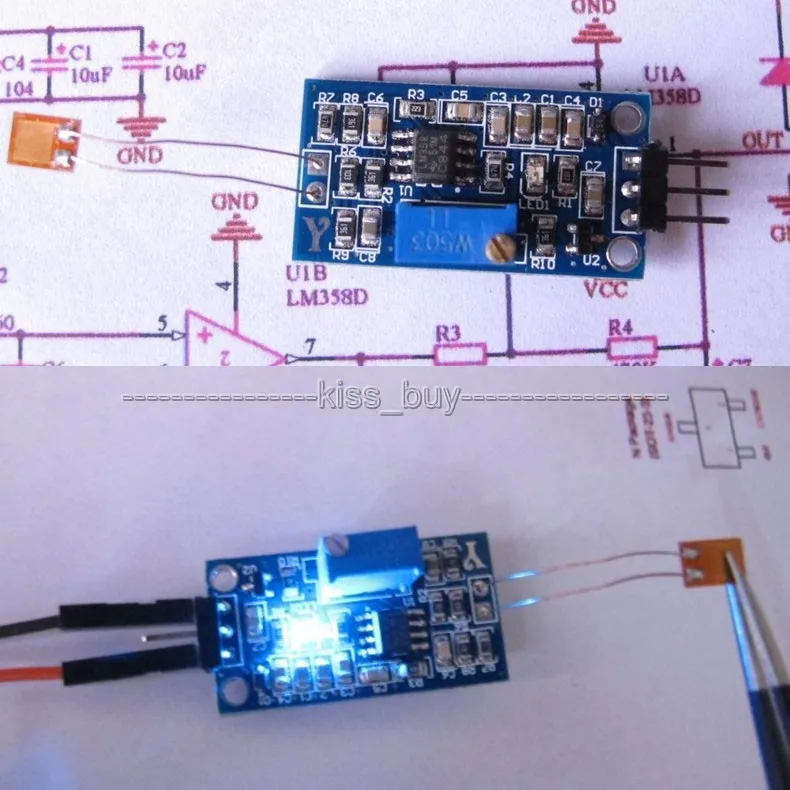 

Strain gauge Bending detection Test Sensor Module Weigh Amplifier Voltage Output