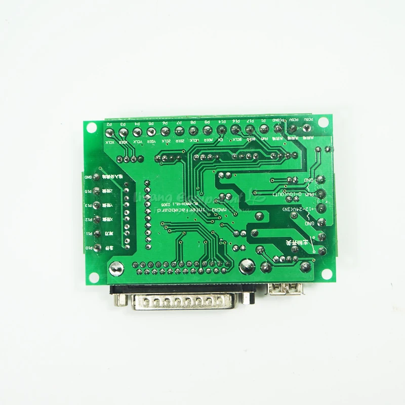 12-24V MACH3 5 Axis CNC Breakout Board Оптическая муфта гравировальный станок шаговый двигатель контроллер привода 1 шт