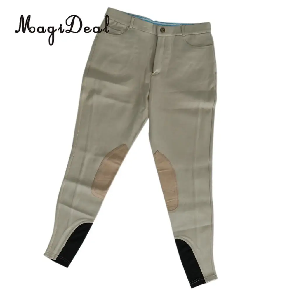 MagiDeal Men Women Comfortable Equestrian Horse Riding Breeches Jodhpurs Pants