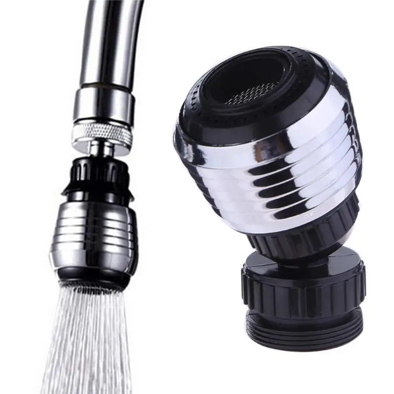 Universal Plastic Faucet Nozzle 360 Rotary Kitchen Faucet Shower Head Anti-splash Water Tap Filter Kitchen Bathroom Accessories