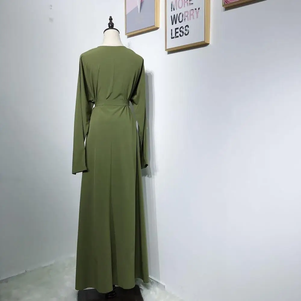 Vestidos Абая, для мусульман платье Рамадан арабский исламское платье хиджаб Турция Восточный халат из марокена Tesettur Elbise кафтан платье из Дубая