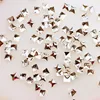 500Pcs/Lot  Gold Silver Square Rivets Studs  Metal Alloy Nail Art Decorations 3D DIY Nail Stickers/Charms 5