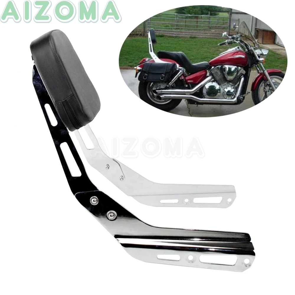 74％以上節約 シーシーバー Honda VTX 1300C 1800C 86-12クロム用スカルバックレストSissy Bar W レザーパッド  Skull Backrest Sissy w Leather Pad For 86-12 Chrome