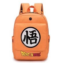 Dragon Ball Z Супер Saiyan рюкзаки школьные сумки Dragon Ball сумка для подростка Сон Гоку путешествия Сумки-холсты пакет Sac dos