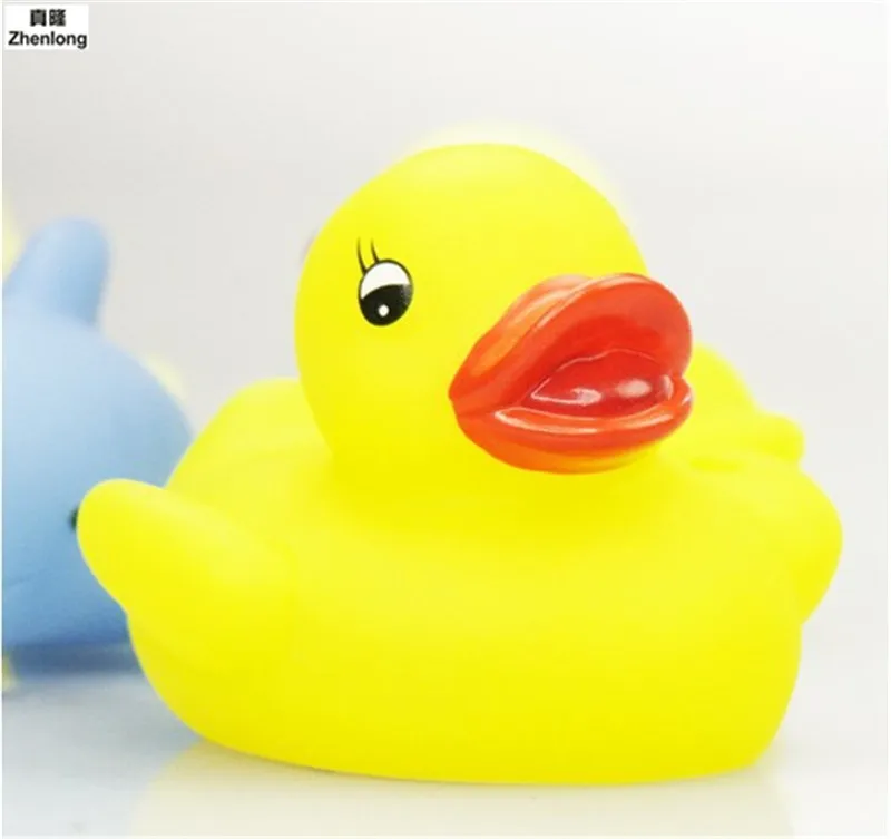 Rubber Duck Для ванной мигающий свет игрушка Цвет Изменение Детские Ванная комната Игрушечные лошадки multi Цвет светодиодный светильник Для