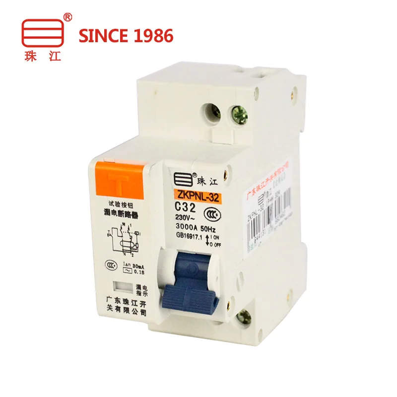 

DPNL-32 Residual current Circuit breaker with over current and Leakage protection