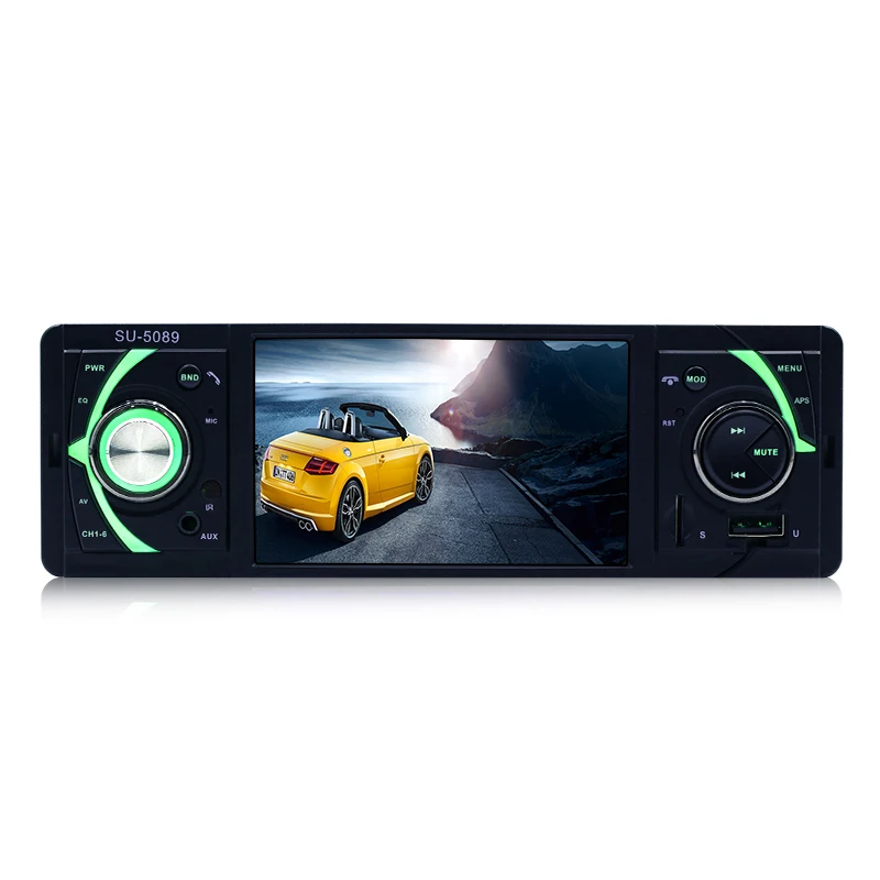 1DIN aupart Авто аудио стерео Мультимедийный Плеер Поддержка камеры HD 4 дюймовый экран