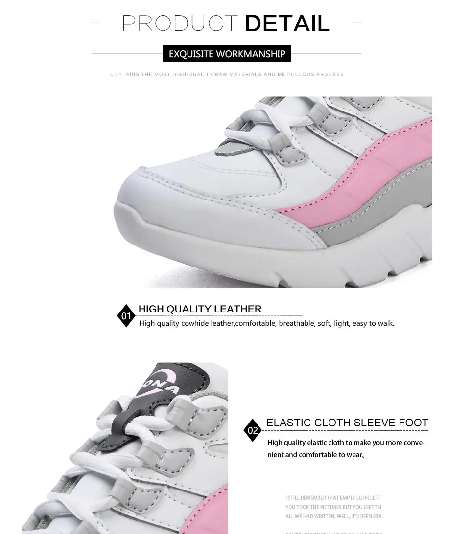 BONA/Новое поступление; популярная стильная женская прогулочная обувь; женская спортивная обувь из синтетического материала; обувь для бега на открытом воздухе; женские кроссовки на шнуровке